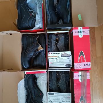 Komplet od 6 pari novih radnih cipela