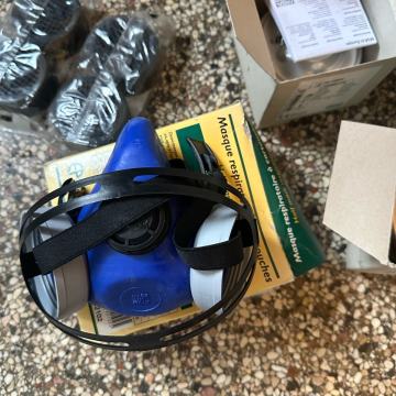 Polumaska silikonska “EURMASK” 2 FILTERA