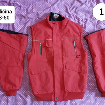 Radna odjeća (Veličina 48-50), jakna, hlače i kišni šuškavac
