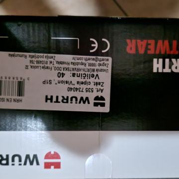 wurth radne cipele s kapicom 40