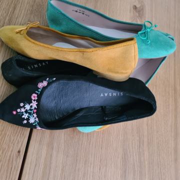 Ženske balerinke - 3 para za 5 € - veličina 36