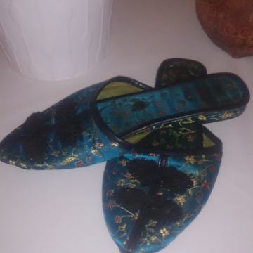 MULES ZATVORENE NATIKAČE 37 PLATNENE PAPUČE ŠLAPE