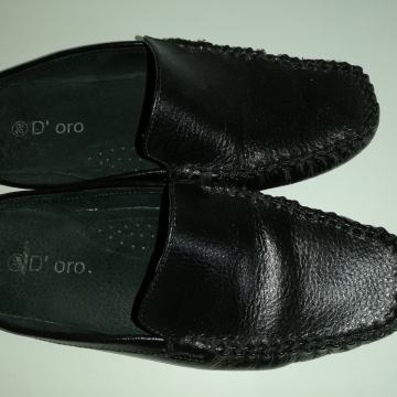 Kožne "koledžice- natikače" broj 39