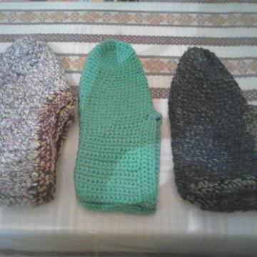 "AKCIJA" PAPUČE HEKLANE (PRIGLAVCI)