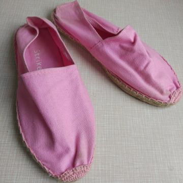 Roza špagerice - espadrila; br. 40