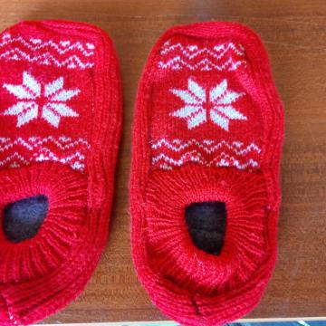 Šlape papuče pamuk neklizne đon potplat guma protuklizne NOVE 36 37