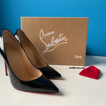 Štikle Christian Loboutin Kate 100mm pumps br. 38/ Crne