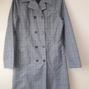 Kabanica baloner plavi karirani 38