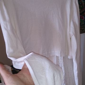 C&A NOVO BOLERO L 40 BIJELI DUGI RUKAV