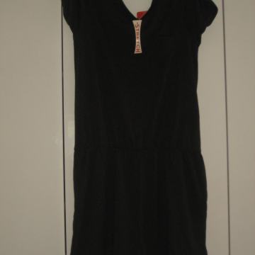 CRNI KOMBINEZON S ETIKETOM VEL. S/M - NOVO