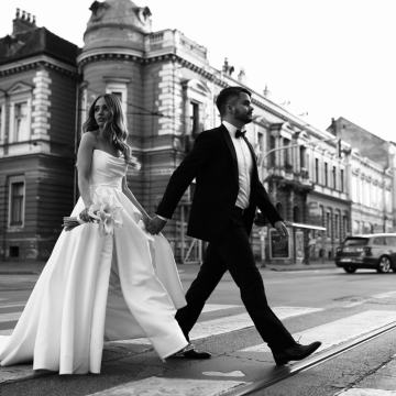 Dizajnerska vjenčanica Grey by Ivana Čizmadija