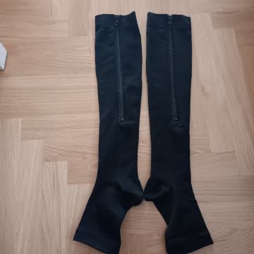 Dokoljenke za vene sa rajfešlusom za vene XL