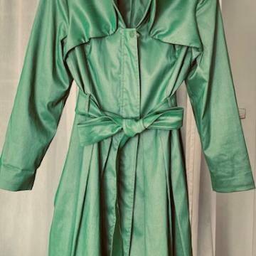 Haljina ili baloner vel M/ L zeleni dizajnerski do koljena NOVO