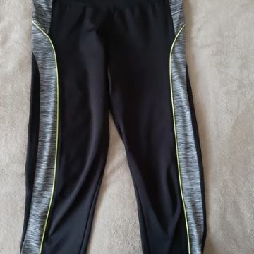 Nyathletics crno sive 3/4 tajice s-m