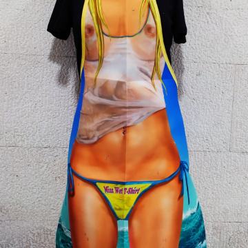 Šaljiva sexy ženska pregača 2 MISS WET T-SHIRT _ _