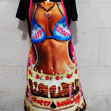 Šaljiva sexy ženska pregača 26 HAPPY BIRTHDAY