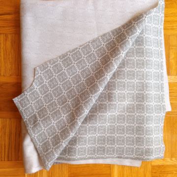 Tkanina Žersej sivi šareni