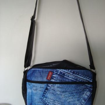 Fishbone velika poštarska torba / RASPRODAJA