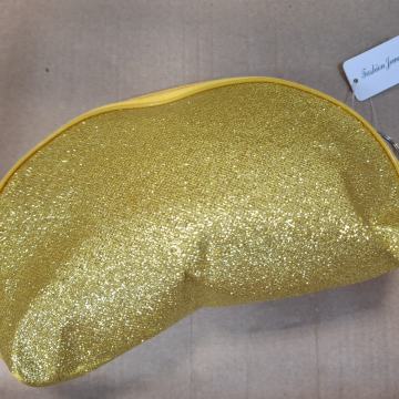 Neseser torbica za kozmetiku zlatna