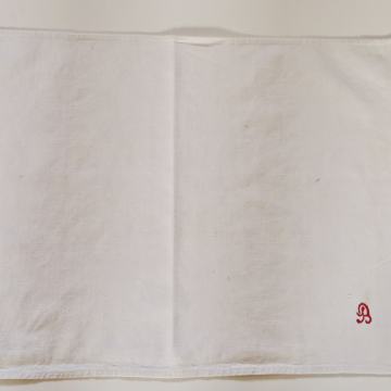 Domaće platno - starinski - sa inicijalima