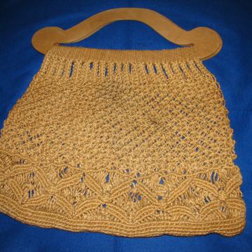 Torba - ceker Heklano od lika. SAND-2