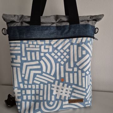 Veliki platneni ruksak Humana nova + torba