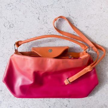 Ženska torba, 45 x 25 cm, narančasta
