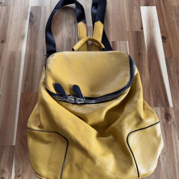 Zenski Zuti Ruksak Torba Faux