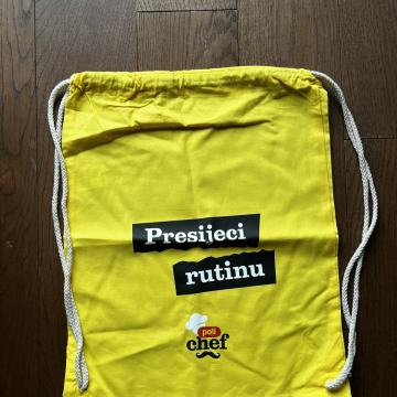 Žuti poli ruksak / vreća