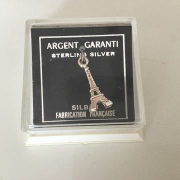 Eiffelov toranj -srebreni privjesak-sniženo!!!