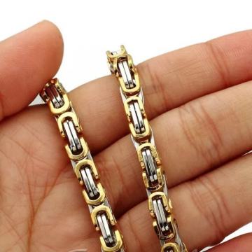 Lanac muški 5mm -60cm dvije boje