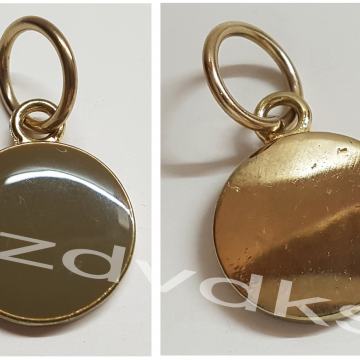 METALNI PRIVJESAK ZA OGRLICU (LANČIĆ)