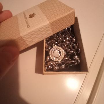 Nakit narukvica i ogrlica sa srcem Love never changes