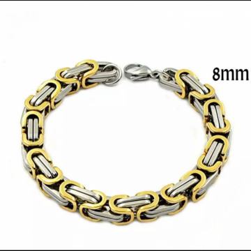 Narukvica čelik 8mm -21cm