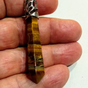 Reiki Chakra od prirodnog dragog kamena Tigrovo oko - mislim