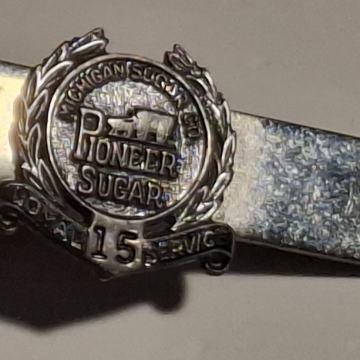 Srebrna igla za kravatu Michigan sugar