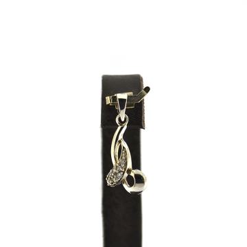 SREBRNI PRIVJESAK SA CIRKONIMA 1,49g .925, R1, RATE, POVOLJNO!