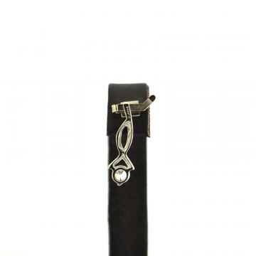 SREBRNI PRIVJESAK SA CIRKONOM 0,80g .925, R1, RATE, POVOLJNO!