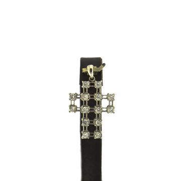 SREBRNI PRIVJESAK KRIŽ SA CIRKONIMA 4,96g .925, R1, RATE, POVOLJNO!