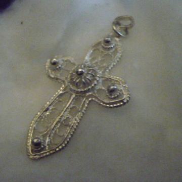 srebro FILIGRAN KRIŽ