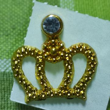 Zlatna kruna sa cirkonom