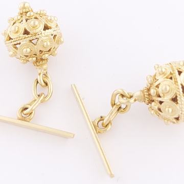 ZLATNE MANŽETE ŠIBENSKI BOTUNI 14K (585) 5,26 grama NOVO • GOLD SHOP •