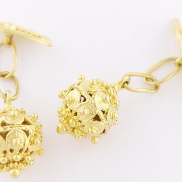 ZLATNE MANŽETE ŠIBENSKI BOTUNI 14K (585) 5,59 grama NOVO • GOLD SHOP •