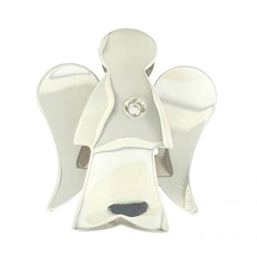 ZLATNI DIJAMANTNI PRIVJESAK ANĐEO 18K (750) 1,34 grama • GOLD SHOP •