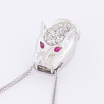 ZLATNI PRIVJESAK PUMA 14K (585) 3,06 grama NOVO • GOLD SHOP •