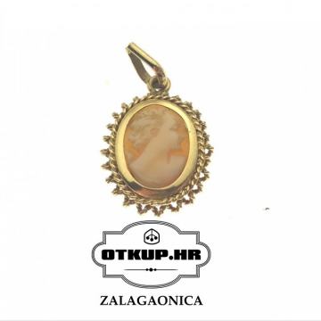 ZLATNI PRIVJESAK 3,91G 18K /  R1, RATE !!
