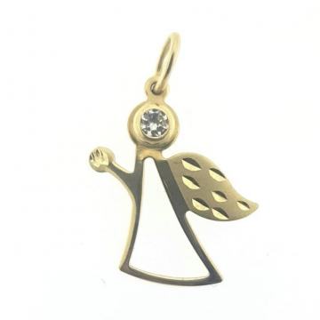 ZLATNI PRIVJESAK ANĐEO 14K (585) 0,67 grama NOVO • GOLD SHOP •