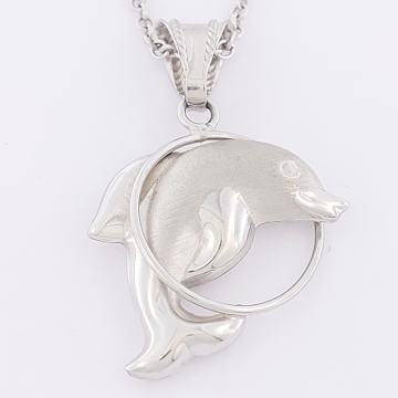 ZLATNI PRIVJESAK DELFIN 14K (585) 2,57 grama NOVO • GOLD SHOP •