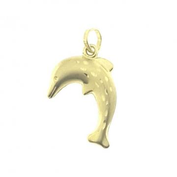 ZLATNI PRIVJESAK DUPIN 14K (585) 0,44 grama NOVO • GOLD SHOP •