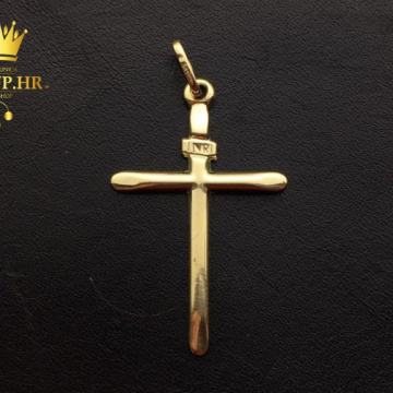 ZLATNI PRIVJESAK "KRIŽ" 1,22G 14K / R1, RATE!!